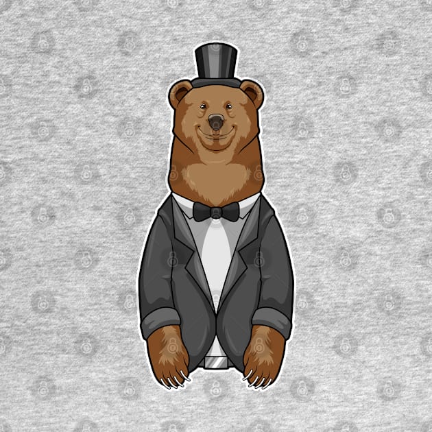 Bear as Groom with Jacket by Markus Schnabel